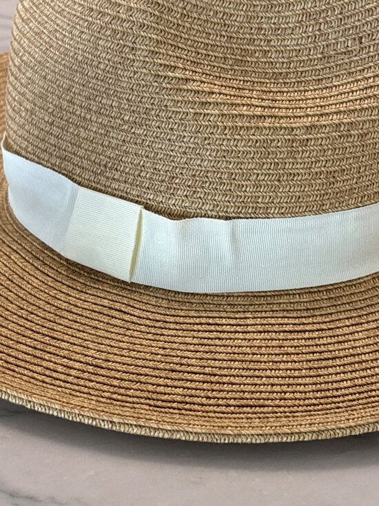 Toucan Hats Exclusive Ivory Wide Brim Sun Hat in Ivory New Womens Beach Garden main image 11